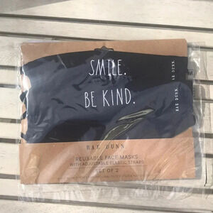 Rae Dunn Fabric Face Mask